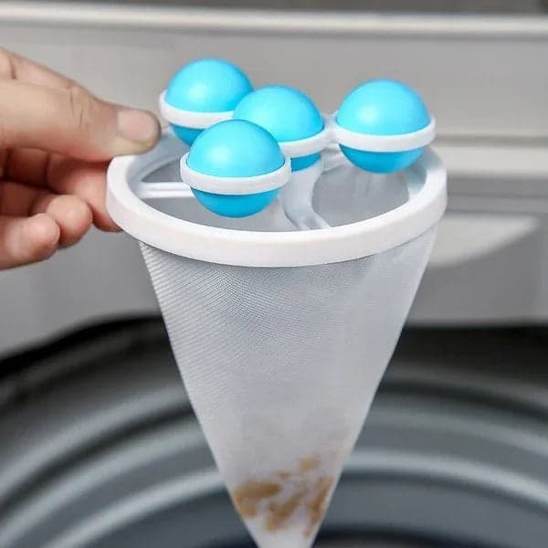 🧼 ACHETEZ 1 - RECEVEZ 1 GRATUIT ! ✨ Sacs Filtrants à Cheveux pour Lave-Linge - Capture les Poils et Peluches, Protège le Tambour et Réduit les Nœuds 📢📢3 dernières heures : Grande vente⏰⏰