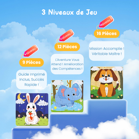 🎁 Cadeaux Priviléges de Noël🎄Livre de construction magnétique pour enfants