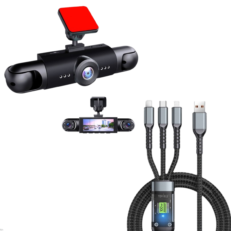Caméra embarquée de surveillance de parking 24h/24 avec vision nocturne