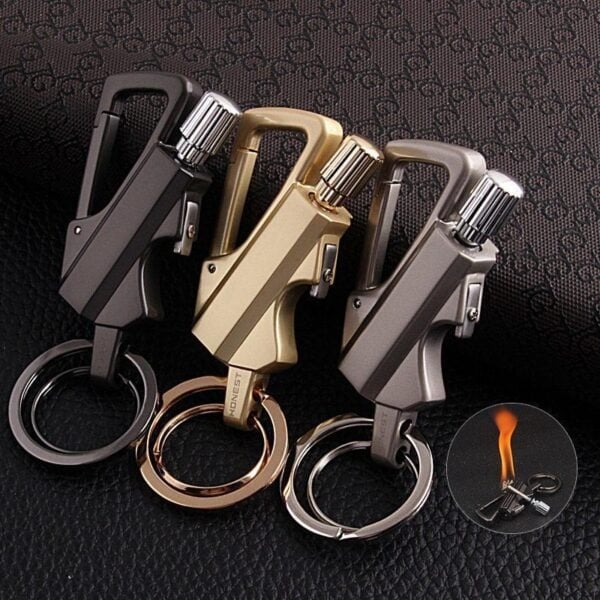 đ„Porte-clĂ©s Briquet Ă SilexđĂtanche, Rechargeable & 10 000 Utilisations | IdĂ©al Survie, Camping & Cadeau