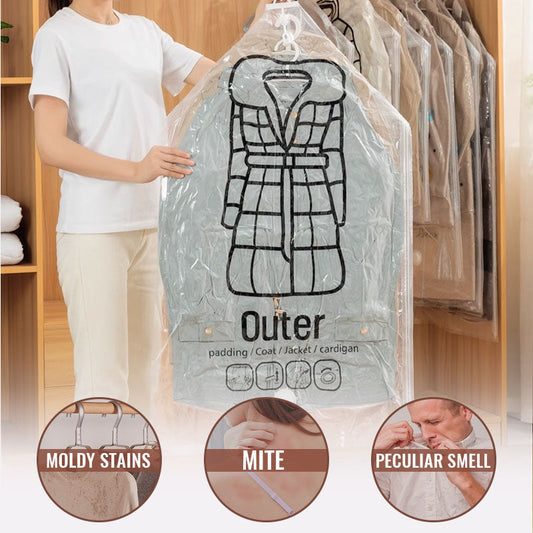 🔥Sac de rangement sous vide saisonnier pour doudoune suspendue