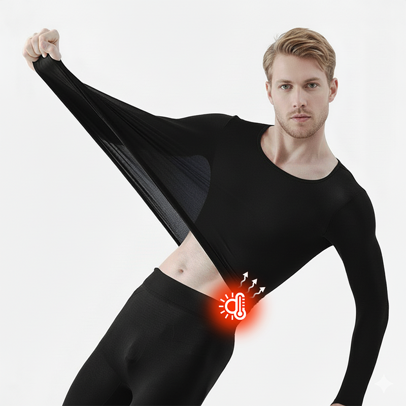 🩲 50% RÉDUCTION DERNIER JOUR! ✨ Sous-vêtements Thermiques Élastiques Sans Couture - Matière Respirante avec Soutien Léger pour un Confort Invisible Toute la Journée 🌸✨
