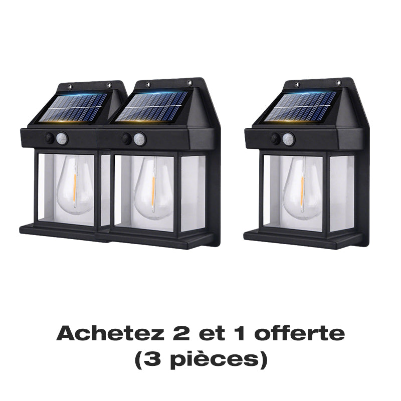 Black Friday : -50% sur TOUT ! 🔥Applique murale solaire à détecteur de mouvement en tungstène