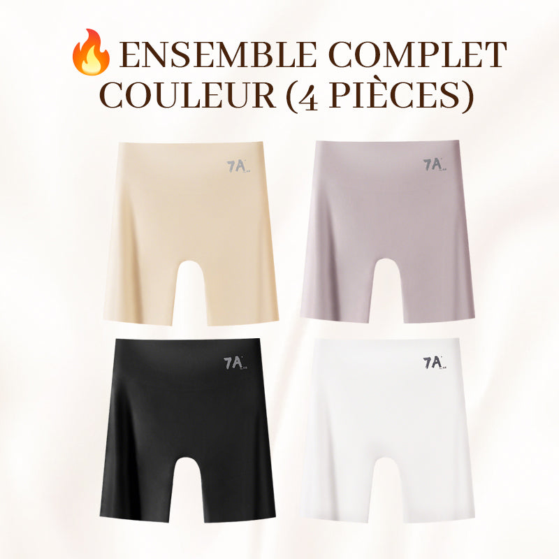 đSous-vĂȘtements fĂ©minins taille haute en soie glacĂ©e avec contrĂŽle de l'abdomen Hip-liftingđđż