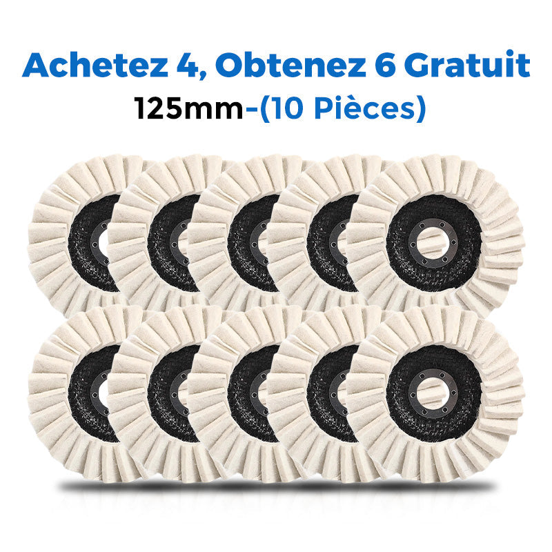 💐50% DE RÉDUCTION ! Disque à Polir Rapide – Fixation Facile, Résultat Pro ⚡🔩【4 Achetés, 6 Reçus】