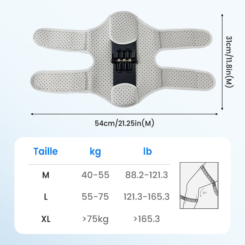 🔥Genouillère ajustable de protection du genou pour le sport💥