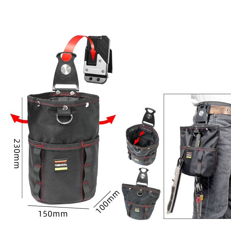 📢📢50% DE RÉDUCTION !! ⏰Sac banane à pochette à outils à clipser
