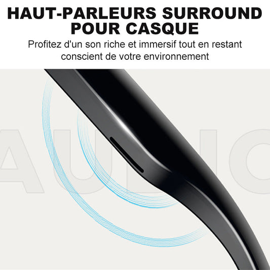 Lunettes intelligentes AI avec capture photo et vidéo