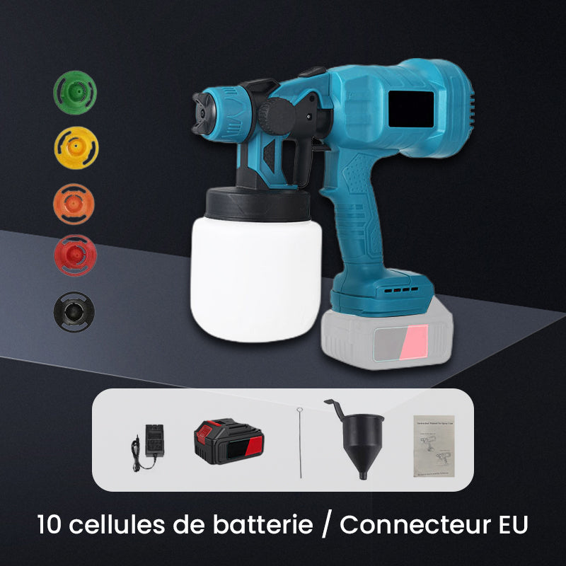 ⏳Spécial à durée limitée⏰Pistolet à Peinture Électrique Sans Fil🔫