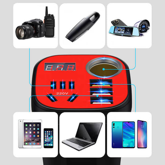 Convertisseur et QC Chargeur de Type Tasse Monté sur Voiture