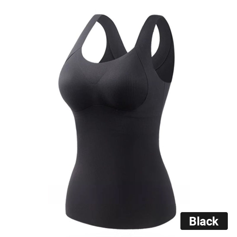 đVente spĂ©ciale du Nouvel AnđDĂ©bardeurs thermiques pour femmes avec soutien-gorge intĂ©grĂ©