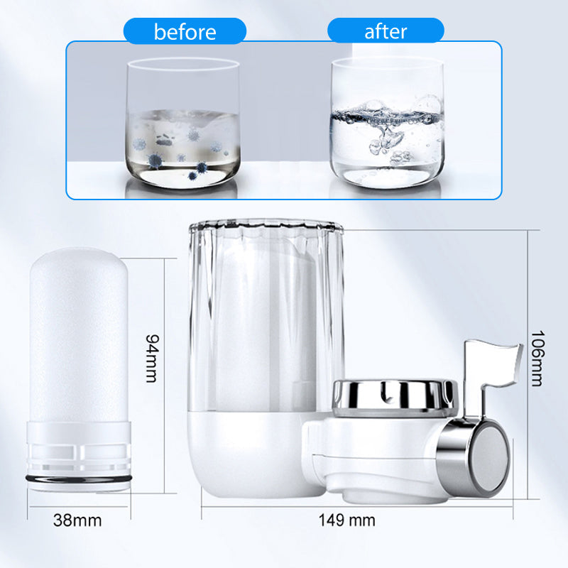 🚰 Filtre Intelligent pour Robinet - Eau Cristalline Instantanée ! 💦