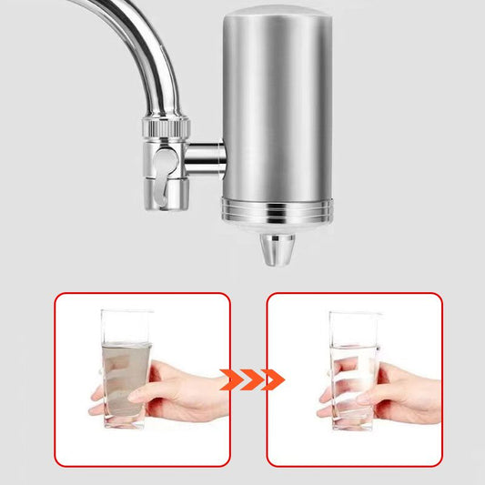 🔥 62% DE RÉDUCTION LIMITÉE ! ✨ Purificateur Robinet Direct-Boire - Installation Sans Outil, Filtration 6 Mois, Design Économique 💧⚡