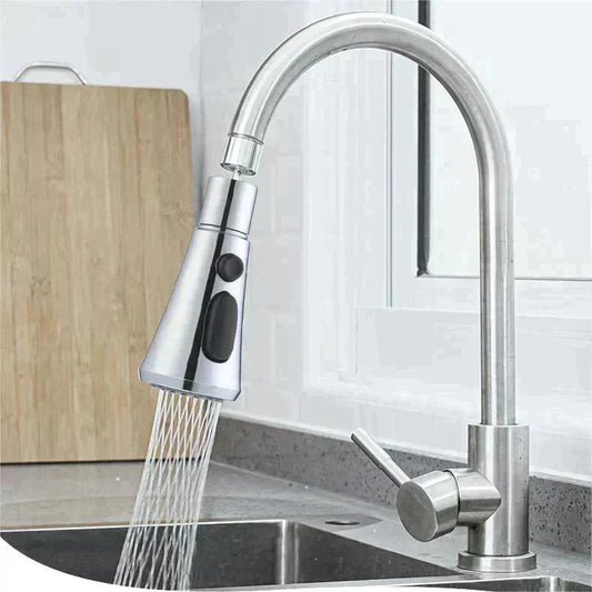 🔥50% de réduction pour le Nouvel An 🔥Tête d'arrosage de robinet de cuisine rotative 720° à 3 fonctions