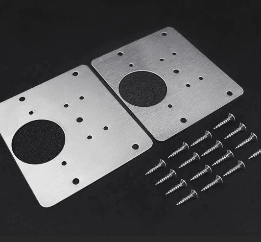 📢📢Achetez 2, obtenez-en 1 gratuit ! ⏰🔧 Kit de Réparation de Charnières – Acier Inoxydable, Universel & Design Élégant pour Meubles et Armoires ⚡