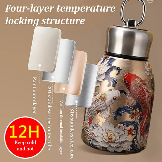 🎁Une idée cadeau 49% OFF🔥Bouteille d'eau chaude élégante et portable 🎒