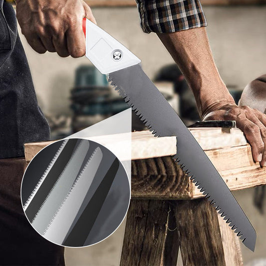 📢📢50 % DE RÉDUCTION !! ⏰Scie d'élagage universelle légère et tranchante avec fourreau🔥