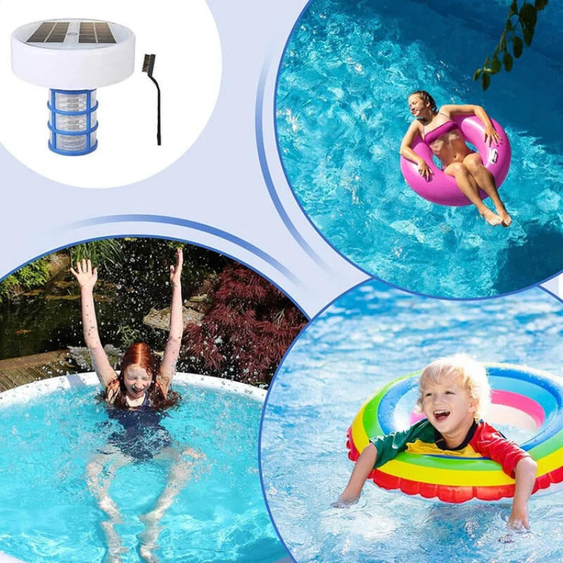 🌞💧Solar Pool Ionizer For Crystal Clear Water✨