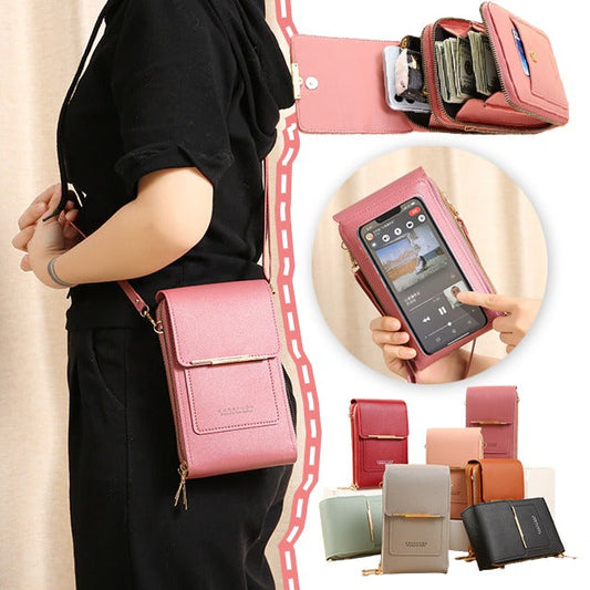 🔥Soldes exceptionnels 49 % de réduction -🎁Sacoche pour téléphone portable à écran tactile pour femme🤩