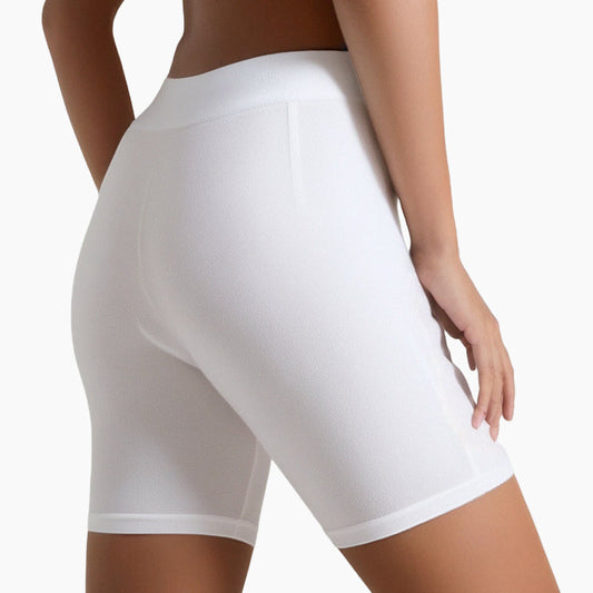 Shorty sans couture respirant taille haute pour femmes