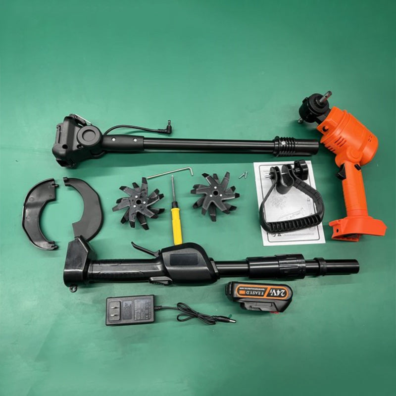 🥳2026 HOT SALE🥳💞50K+ SOLD!🔋🧑🌾 50% OFF! Rechargeable Cordless Tiller – No cords, no petrol. 65Mn steel blades, anti‑slip grip. Perfect for raised beds & borders. Say goodbye to hand trowels. 🛡️✨