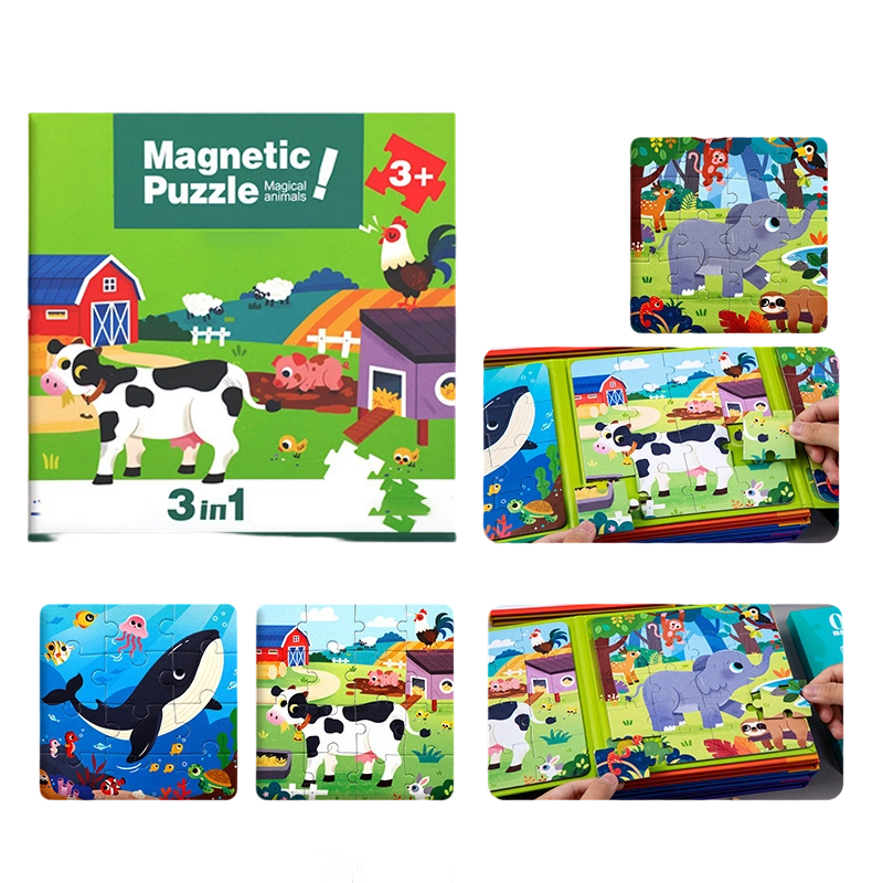 Puzzles magnétiques pour enfants