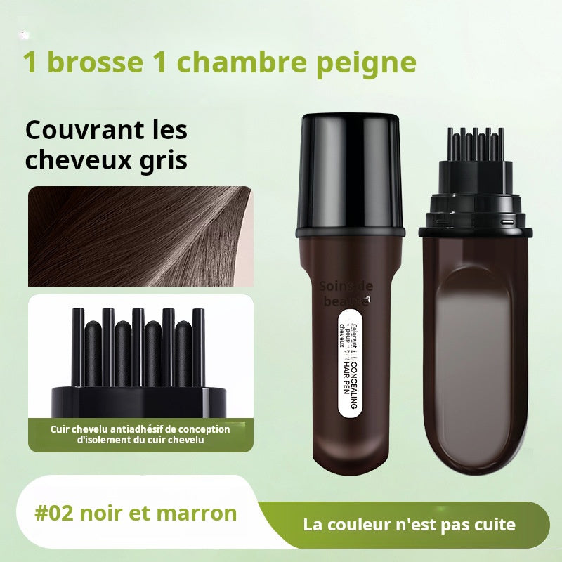 💇♀️ Achetez 1, Obtenez 1 Gratuit ✨ Stylo Anti-Racines 10 Secondes - Jeunesse Instantanée en un Clic ! ✨