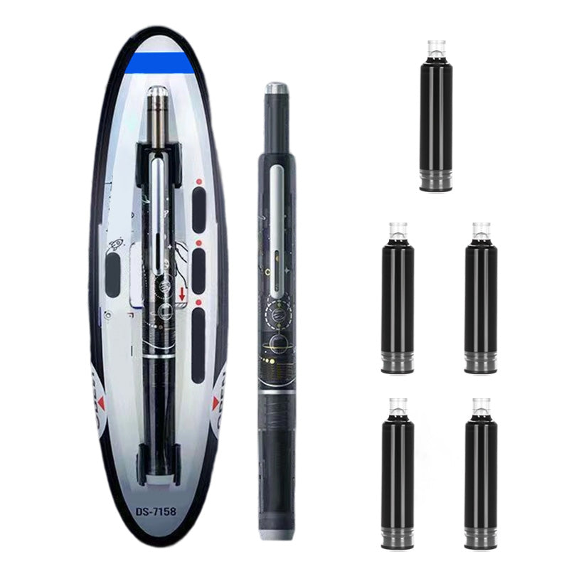 Stylo Plume Rétractable à Séchage Rapide