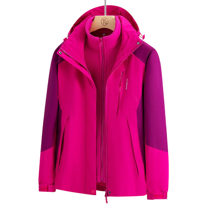 Veste Extérieure 3-en-1 Imperméable
