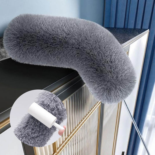 📢📢 50% DE RÉDUCTION ! ✨ Bâtonnet de Nettoyage Rétractable - Adsorption Électrostatique sans Poussière Volante, Idéal pour Plafonds et Espaces Étroits 🧹⚡