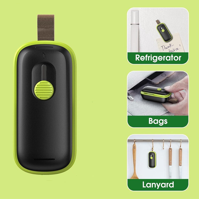 Scelleuse de sacs à chaud portable 2 en 1 avec coupeur