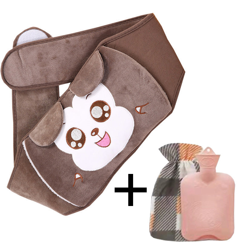 🎁 Soldes de Noël Précoces - 49% DE RÉDUCTION 💖 Ceinture Bouillotte en Peluche Rechargeable