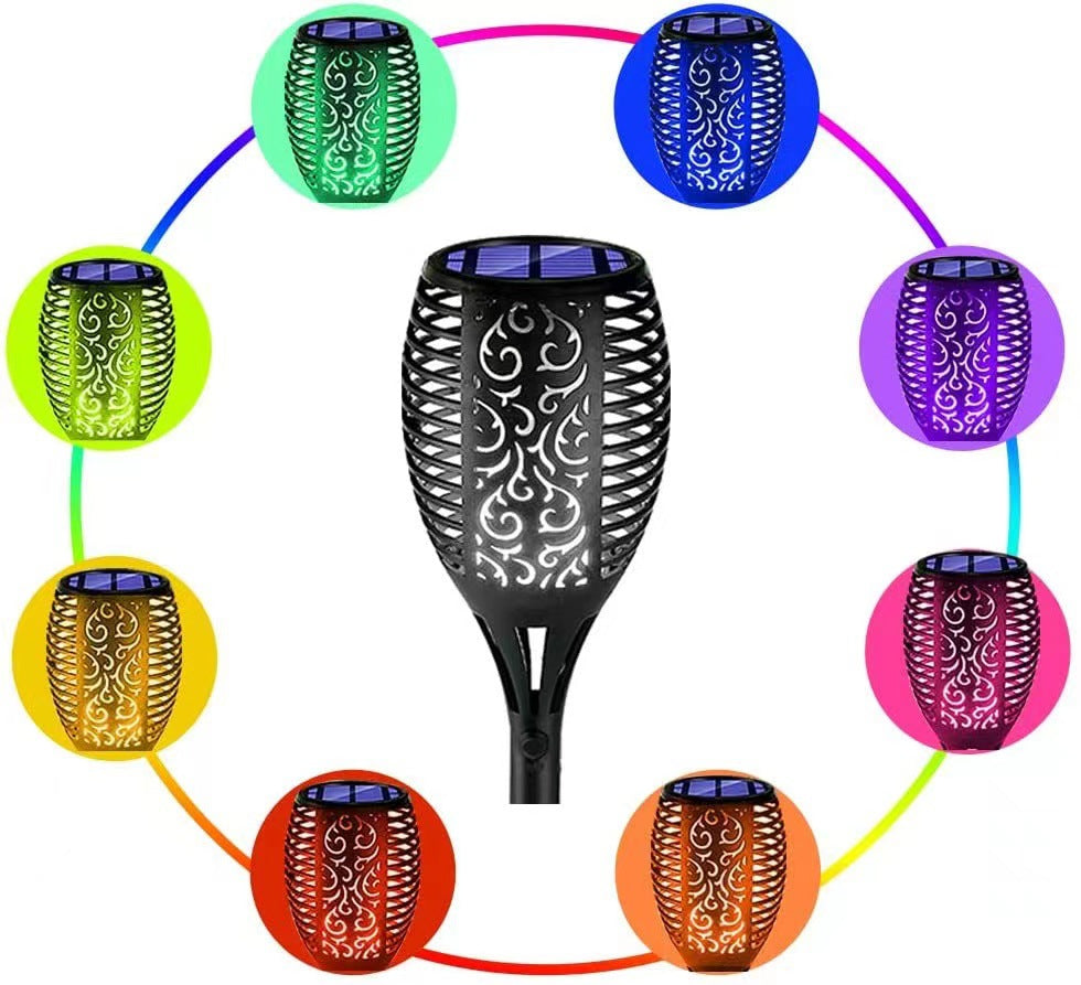 Lampes Torche Solaires pour Jardin Extérieur