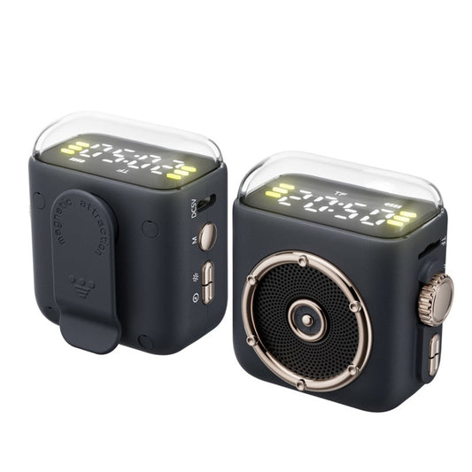 Enceinte Mini Magnétique — Son à 360° et Spectacle de Lumières LED