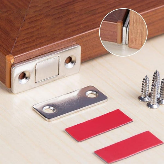 🚪 Achetez-en trois, obtenez-en cinq ! 🔧 Butoir de porte magnétique sans trou — installation facile, fermeture silencieuse, tension réglable, idéal pour une utilisation à la maison ou au bureau ✨📦