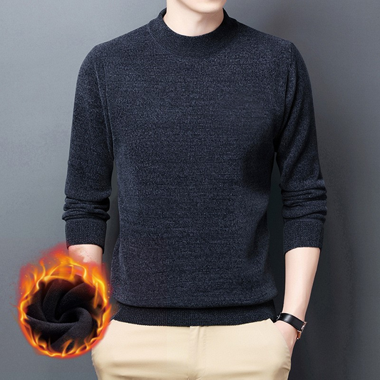 📢📢60 % RABATT !! ⏰Thermofutter-Pullover mit Stehkragen für Herren