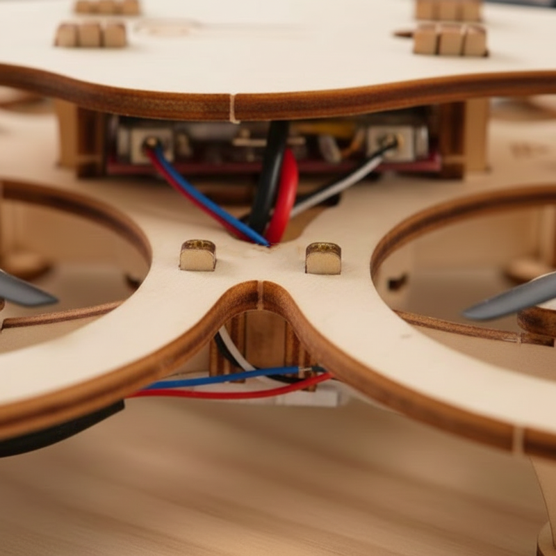 ✈️Kit de construction de drone en bois à monter soi-même pour enfants 🎁💥Livraison gratuite🚀