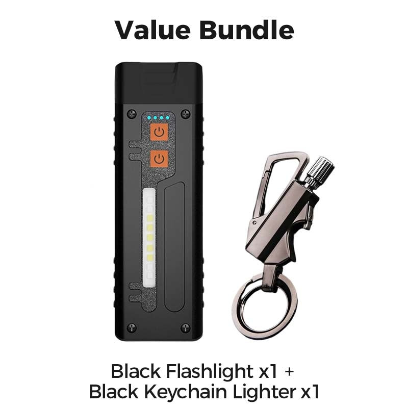Lampe torche rechargeable magnétique EDC