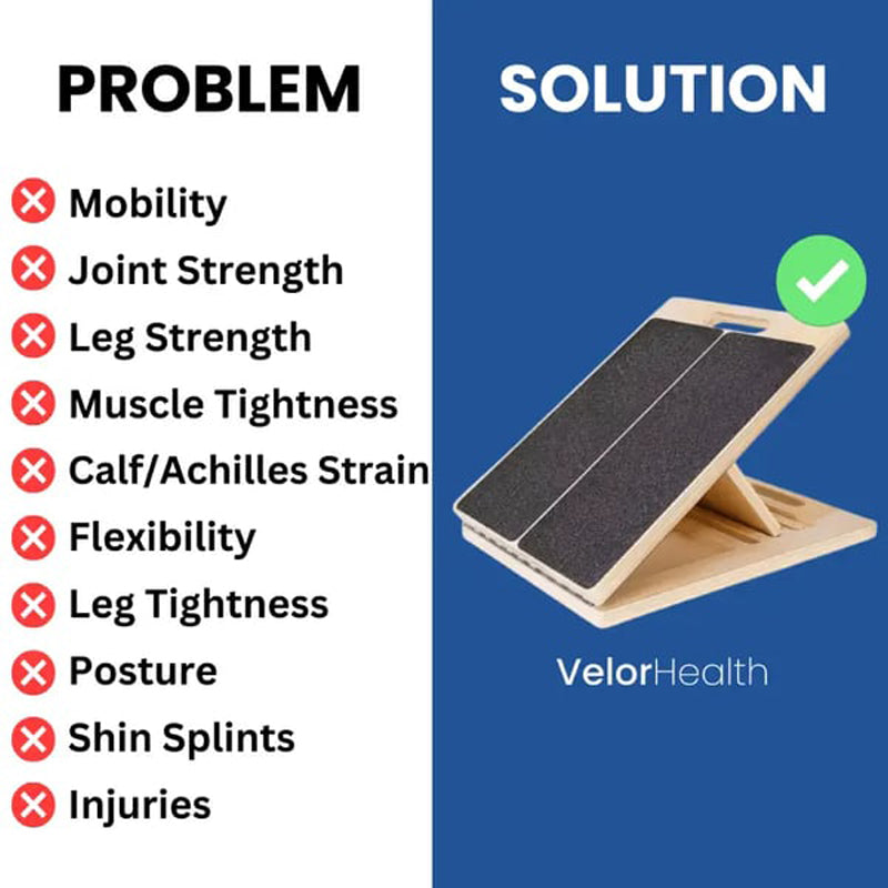 🚀 TENDANCE 2026 Home Gym | Planche de Stretching pour Mollets en Bois | Réglable & Installation Rapide 🔥【Best-Seller】