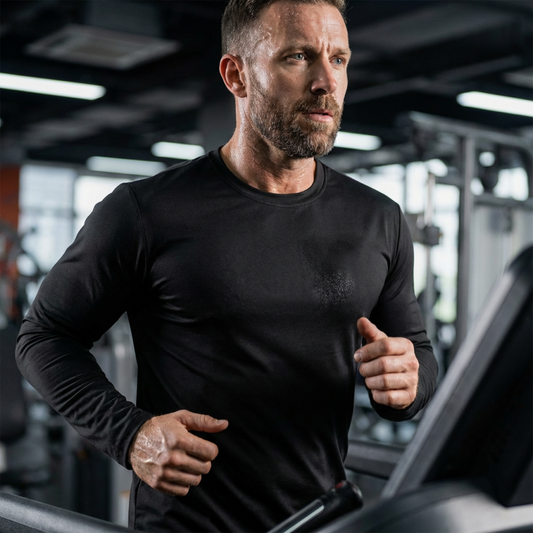 👕 60% DE RÉDUCTION ! 💪 T-Shirts Athlétiques à Manches Longues & Séchage Rapide pour Hommes – Respirant, Anti-Transpiration & Confortable 🏃