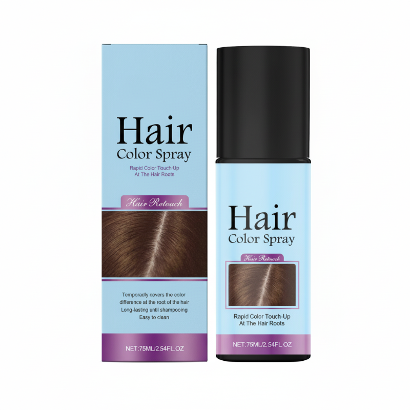 💎 50% DE RÉDUCTION ! 💎 Spray Retouche Racines Temporaire – Couverture Instantanée, Formule Douce à Base de Plantes & Fini Naturel 🌿💇♀️