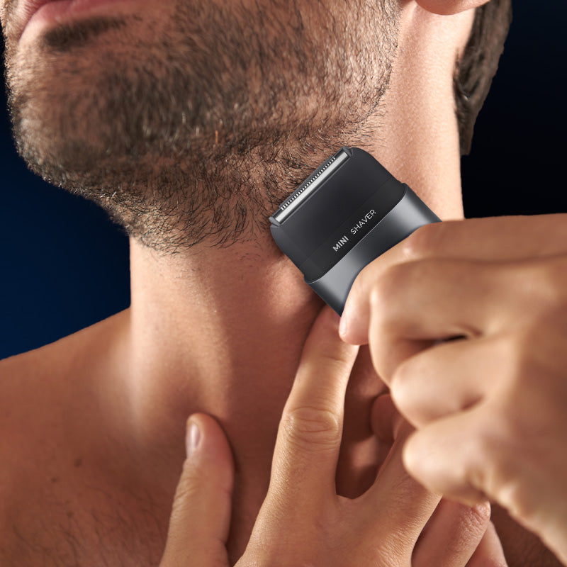 ⚡️🚗 Mini rasoir électrique portable – Ultra-compact, sans fil, pour une touche de fraîcheur en déplacement ✈️🧔 -50 % – Idéal pour la voiture, les voyages ou une retouche rapide où que vous soyez.