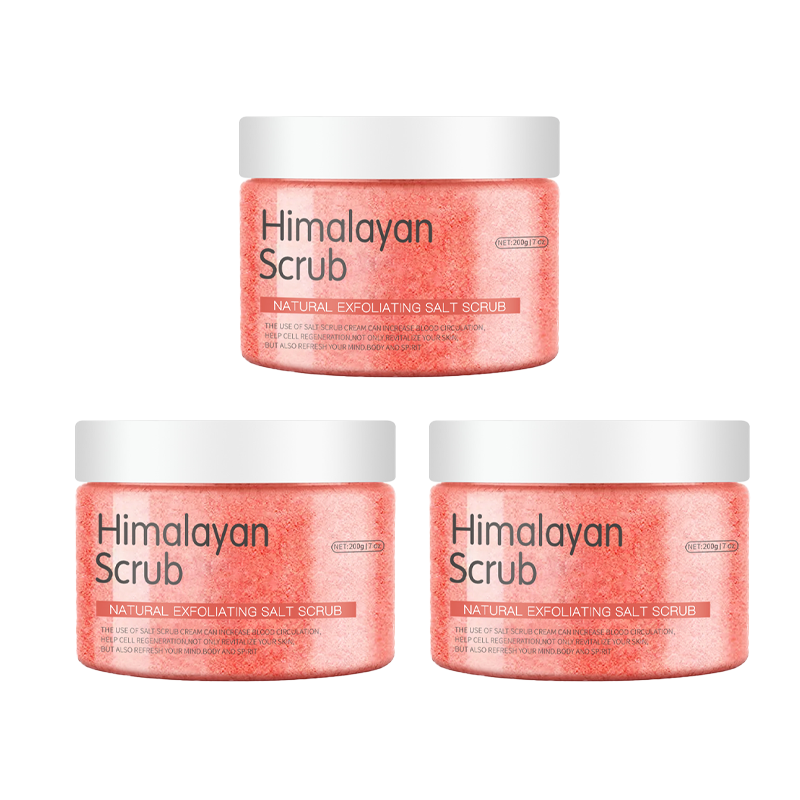 Gommage corporel au sel de l’Himalaya – Exfoliation en profondeur