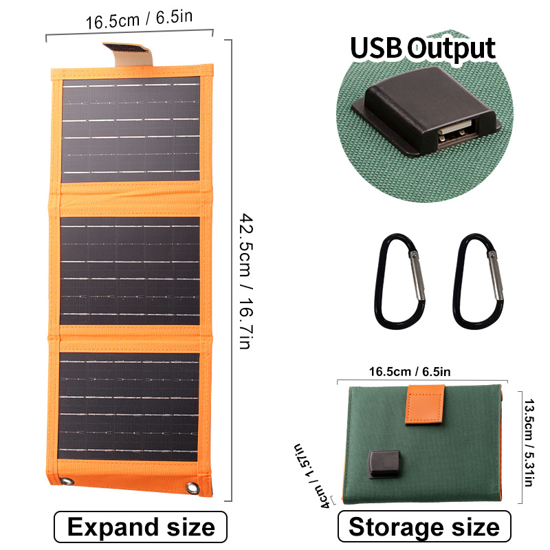 💐50% DE RÉDUCTION ! Panneau Solaire de Voyage 10W – Idéal pour Camping & Randonnée ⛺🏕️【Offre Limitée】