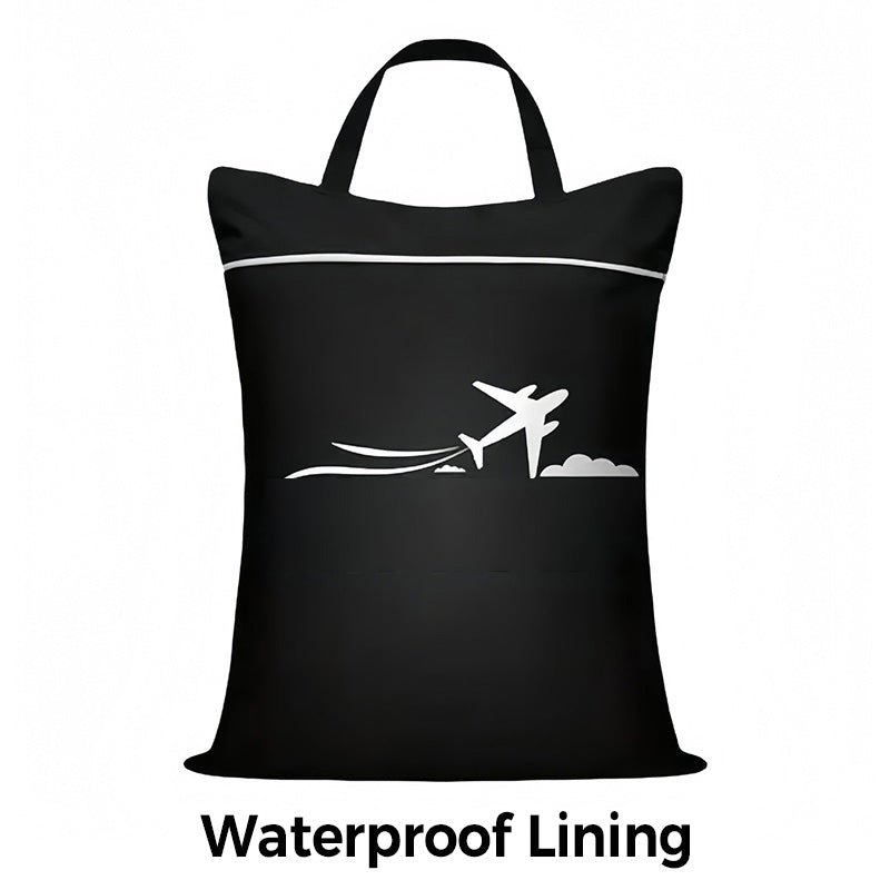 đ§łđ§ Large sac Ă linge de voyage impermĂ©able â Doublure Ă©tanche, grande capacitĂ©, rangez vos vĂȘtements mouillĂ©s ou sales sans risquer de contaminer le reste de la valise, le gardien de vos bagages bien secs đ©±đ§Š
