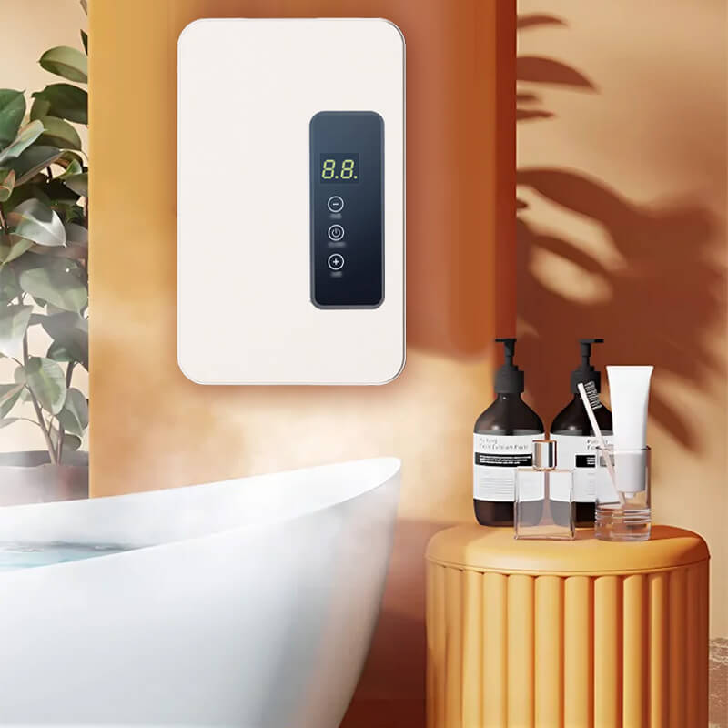 🔥 60% DE RÉDUCTION ! ✨ Chauffe-eau Instantané sans Réservoir - Design Compact avec Contrôle de Température Numérique pour Économie d'Énergie ⚡🚿