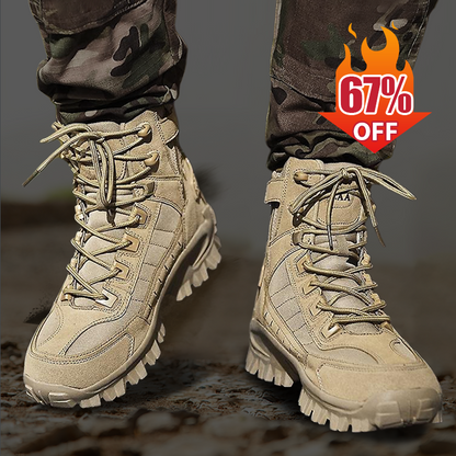 🥾50 % de réduction – Offre spéciale!🔥Bottes de sport tactiques montantes💧Imperméables & antidérapantes, durabilité améliorée