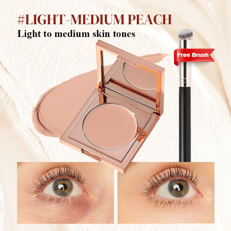 📢📢50% de réduction ! 💥Correcteur Magique pour les Yeux – Efface Cernes, Poches & Taches + Pinceau Offert 🎁✨