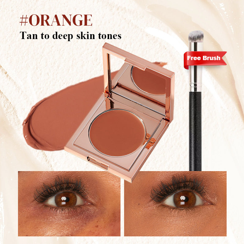 📢📢50% de réduction ! 💥Correcteur Magique pour les Yeux – Efface Cernes, Poches & Taches + Pinceau Offert 🎁✨