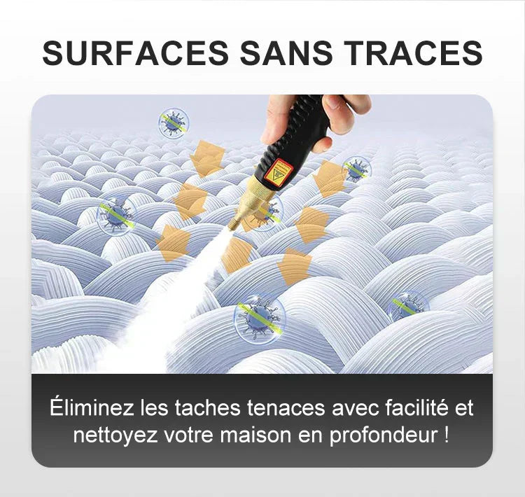 💨 50% DE RÉDUCTION! 🔥 Nettoyeur à Vapeur à Haute Température Pressurisée Portatif 2500W – Élimine la Graisse & les Saletés, Nettoyage Efficace pour Toute la Maison 🏠